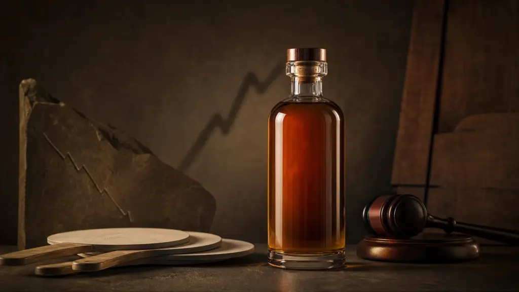 Seltene Whiskyflasche zwischen Sammlerwert und Marktrisiko