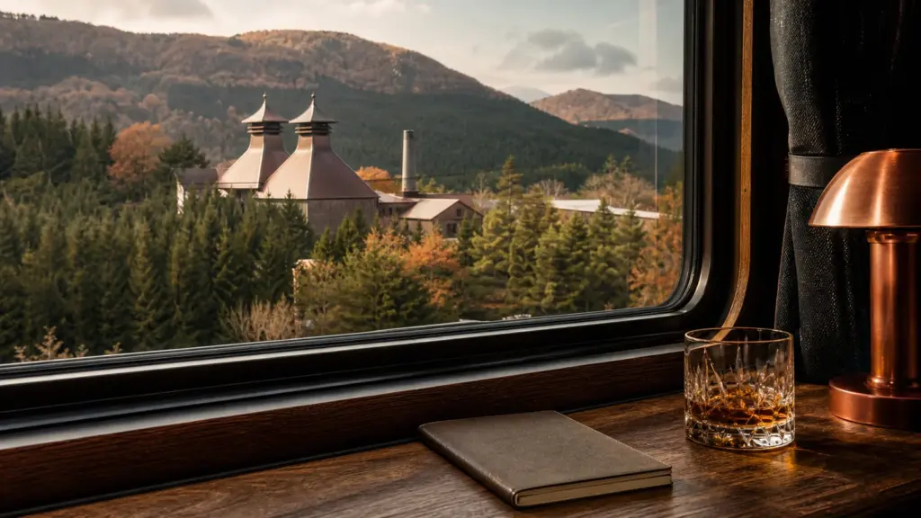 Titelbild: Whisky-Reise Japan: Yamazaki, Hakushu & Yoichi besuchen – Zeit im Glas